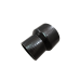 Universal 5"- 4" Black Silicon Hose Reducer For Intercooler Intake Pipe 4.5" Long