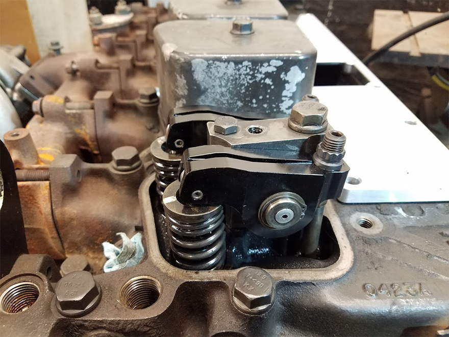 Aluminum Roller Rocker Arms For 4BT 3.9L 12V Cummins Diesel Engine